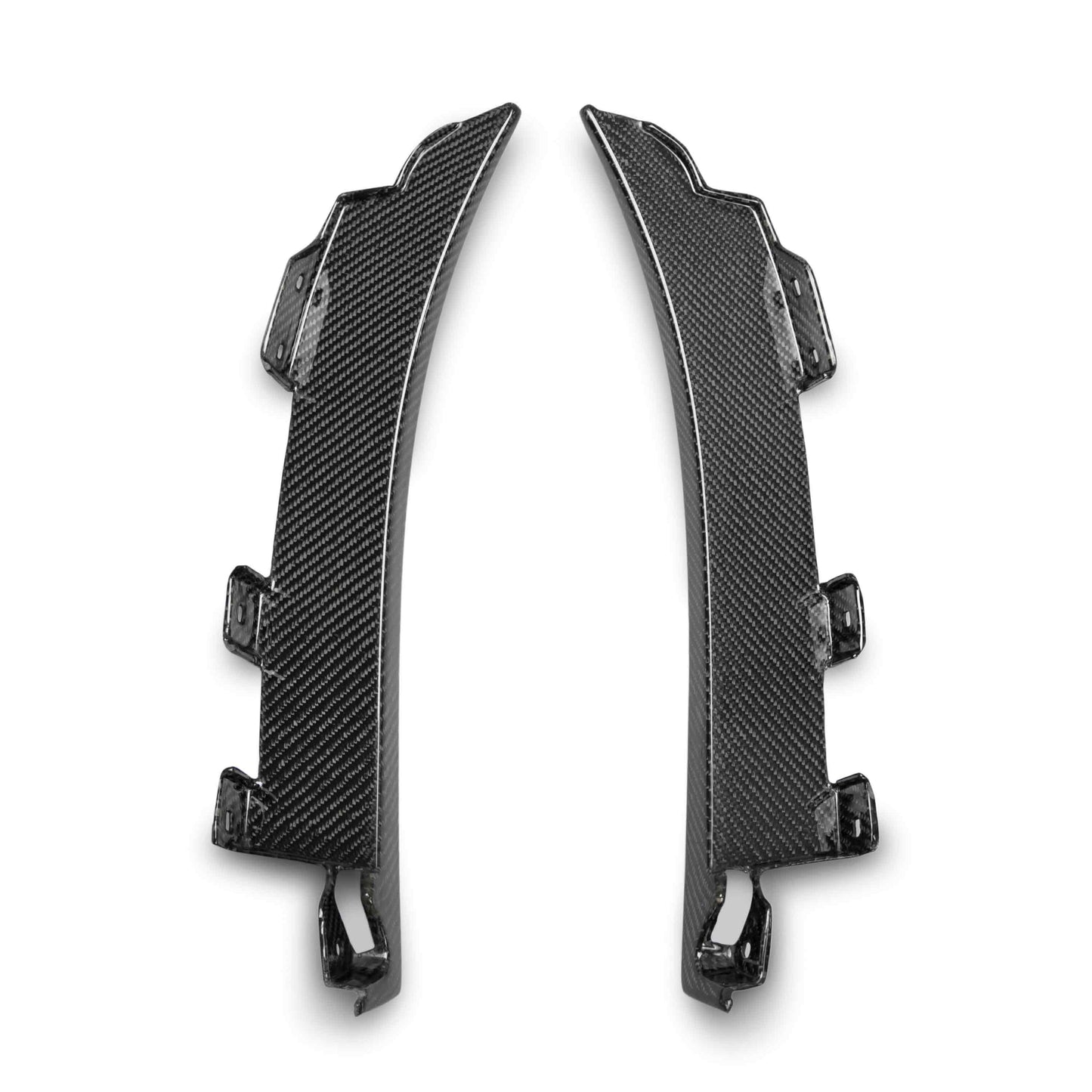2020-22 MUSTANG SHELBY GT500 CARBON FIBER REAR SPLASH GUARDS