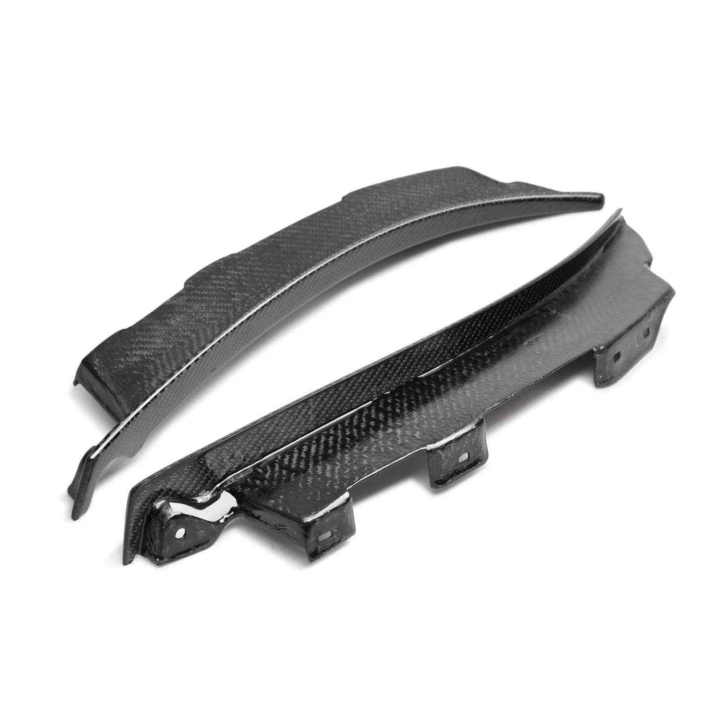 2020-22 MUSTANG SHELBY GT500 CARBON FIBER REAR SPLASH GUARDS