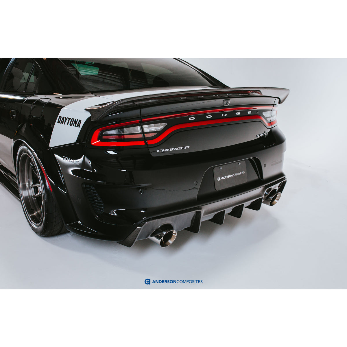 2015–23 Dodge Charger Type-PS Carbon Fiber Rear Spoiler