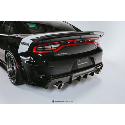 2015–23 Dodge Charger Type-PS Carbon Fiber Rear Spoiler