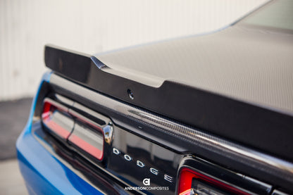 2015-23 Dodge Challenger Type-SA Carbon Fiber Rear Spoiler - Image 8