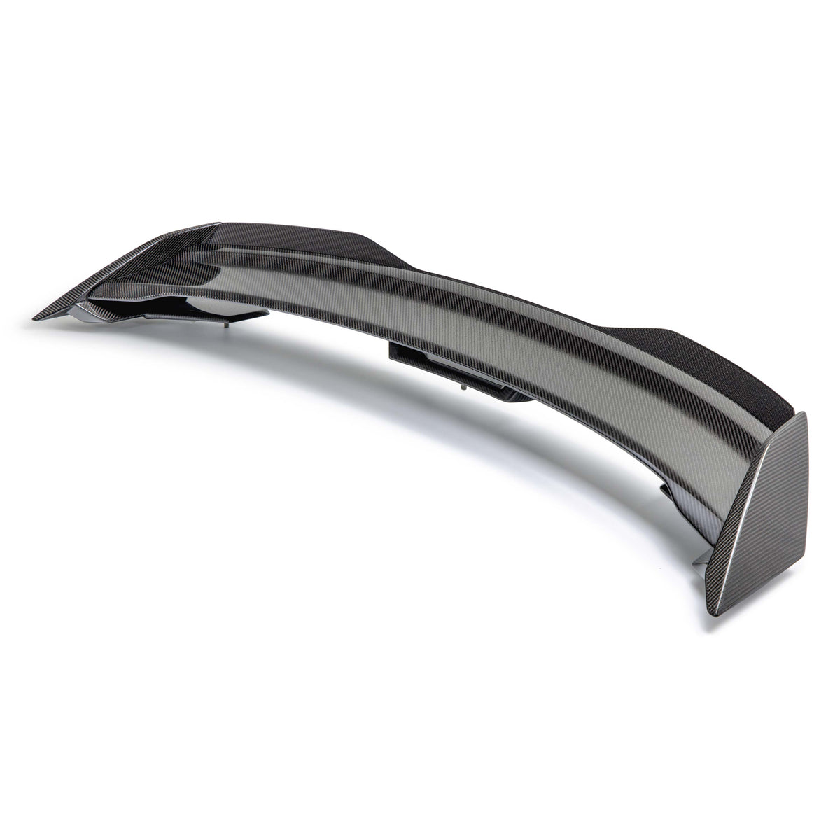 Anderson Composites Type-AC carbon fiber spoiler with Gurney flap for 2024-26 Mustang Dark Horse view 1
