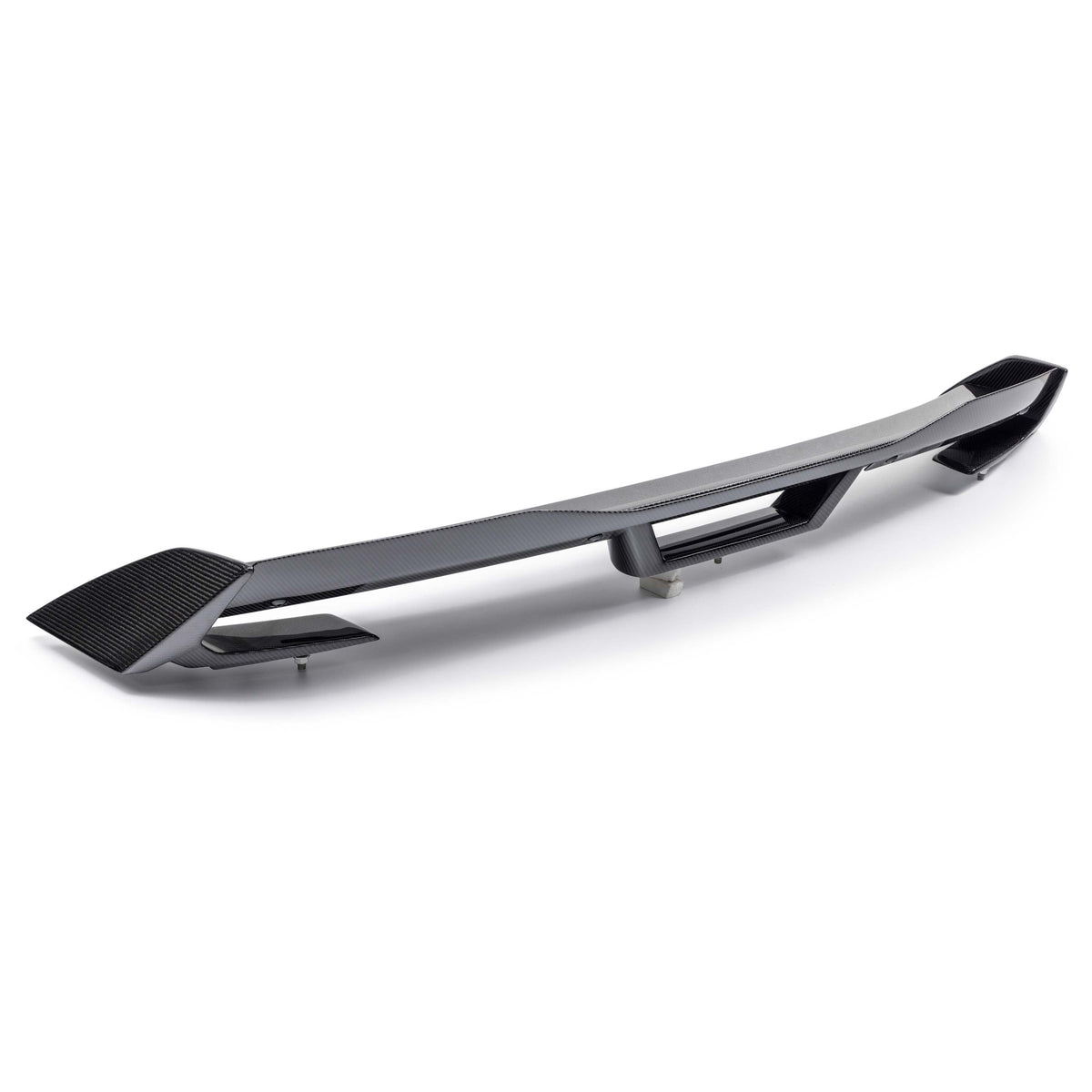 Anderson Composites Type-AC carbon fiber spoiler with Gurney flap for 2024-26 Mustang Dark Horse view 2