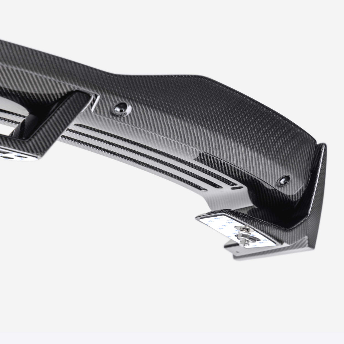Anderson Composites Type-AC carbon fiber spoiler with Gurney flap for 2024-26 Mustang Dark Horse view 7