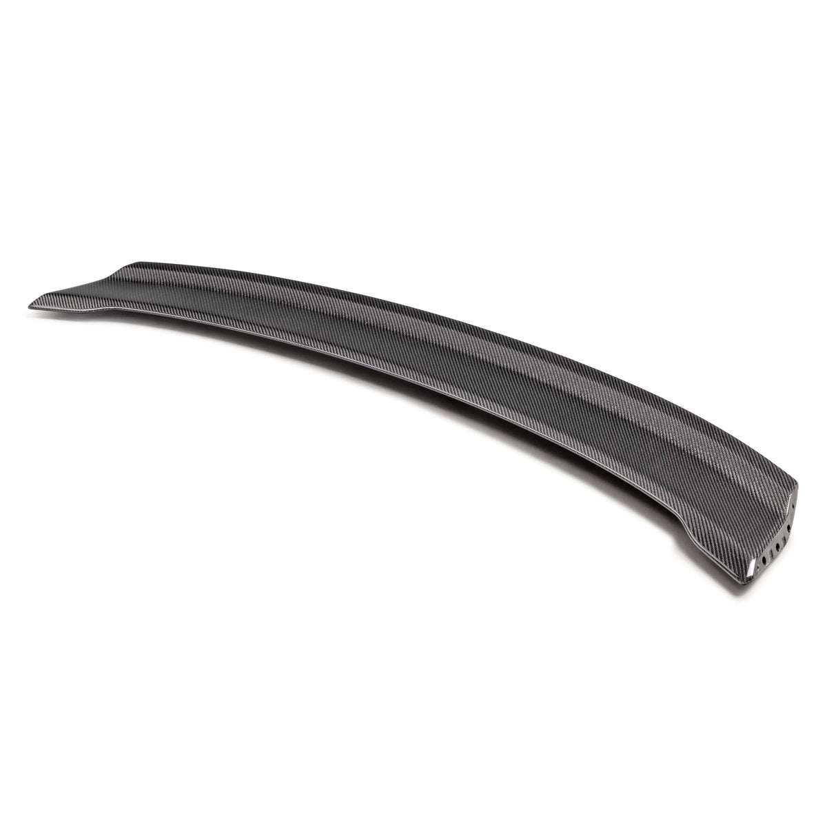 2024-26 Ford Mustang Dark Horse carbon fiber rear spoiler center blade view 1