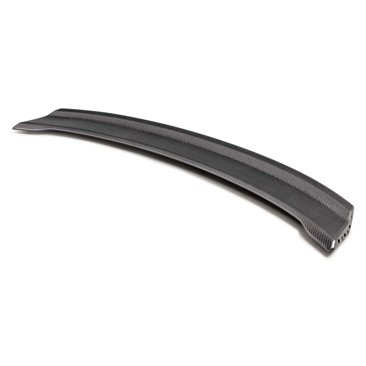 2024-26 Ford Mustang Dark Horse carbon fiber rear spoiler center blade view 2