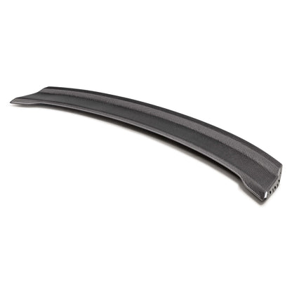 2024-26 Ford Mustang Dark Horse carbon fiber rear spoiler center blade view 2