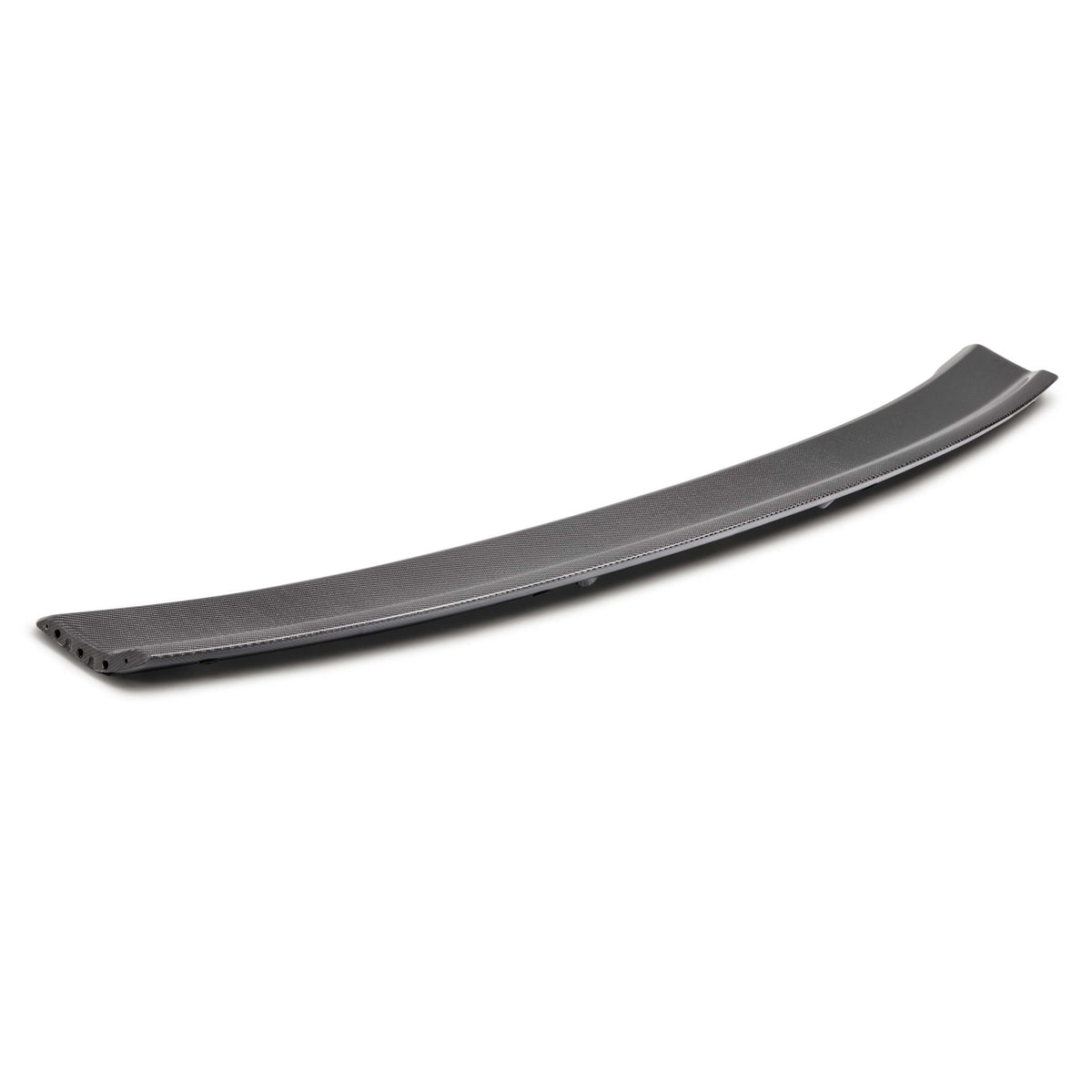 2024-26 Ford Mustang Dark Horse carbon fiber rear spoiler center blade view 3
