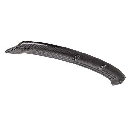 2024-26 Ford Mustang Dark Horse carbon fiber rear spoiler center blade view 6