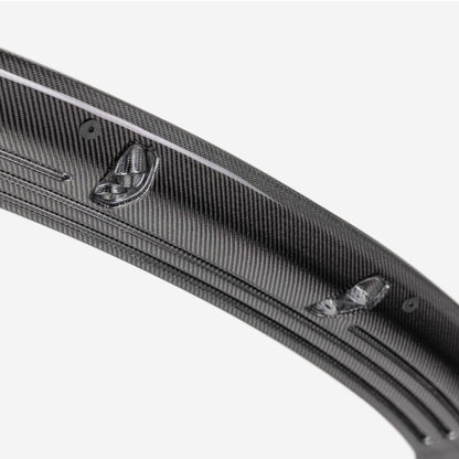 2024-26 Ford Mustang Dark Horse carbon fiber rear spoiler center blade view 7
