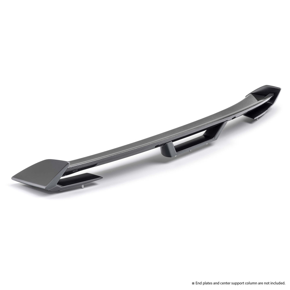 2024-26 Ford Mustang Dark Horse carbon fiber rear spoiler center blade view 10