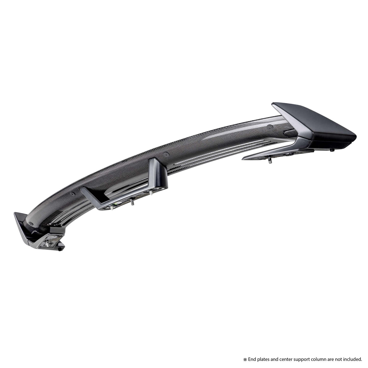 2024-26 Ford Mustang Dark Horse carbon fiber rear spoiler center blade view 11
