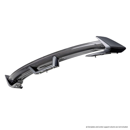 2024-26 Ford Mustang Dark Horse carbon fiber rear spoiler center blade view 11