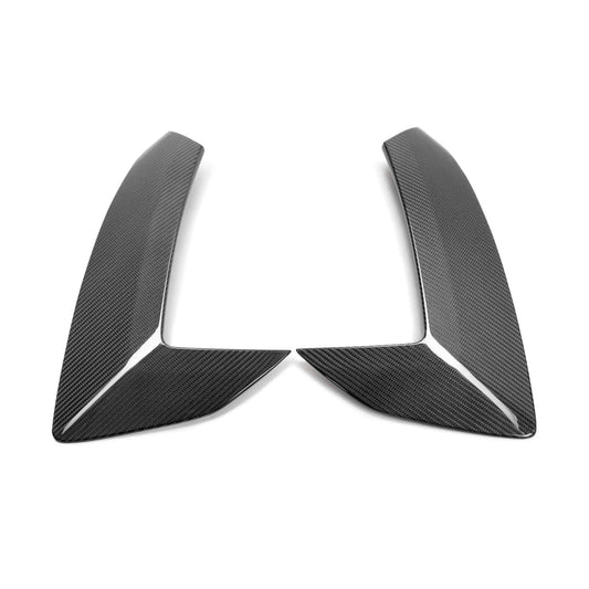 Anderson Composites Dry Carbon Fiber Side Scoop Trim for 2020–2024 Chevrolet Corvette C8 Stingray (Pair) — view 2