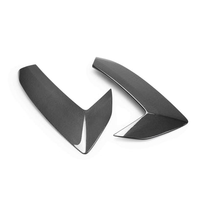 Anderson Composites Dry Carbon Fiber Side Scoop Trim for 2020–2024 Chevrolet Corvette C8 Stingray (Pair) — view 3