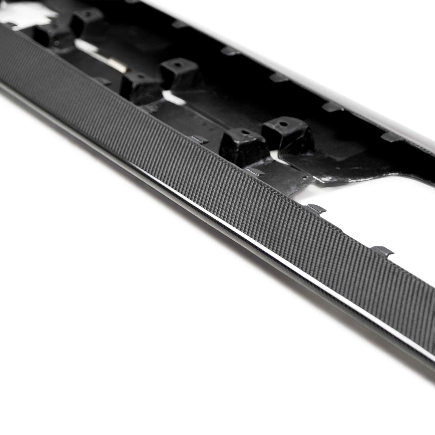 2020-22 MUSTANG SHELBY GT500 CARBON FIBER SIDE ROCKER PANEL SPLITTERS