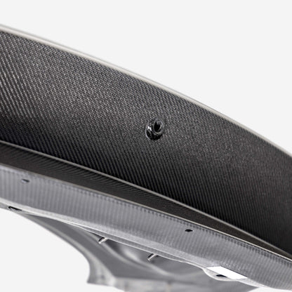 2024-26 Ford Mustang Type-AC double-sided carbon fiber decklid - view 6