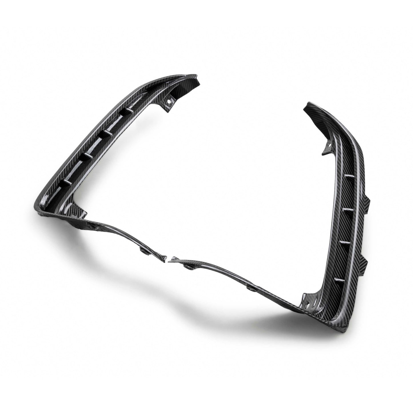 Carbon Fiber Tail Light Surrounds For 2021-2024 RAM TRX And 2025 RHO (Pair)