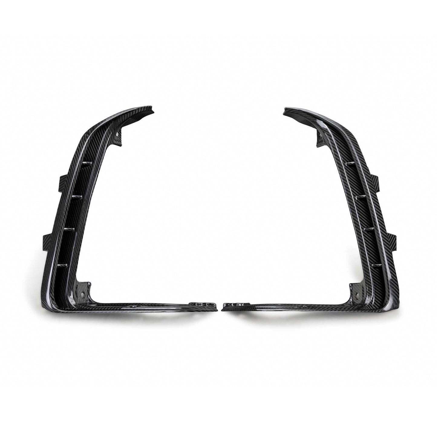 Carbon Fiber Tail Light Surrounds For 2021-2024 RAM TRX And 2025 RHO (Pair)