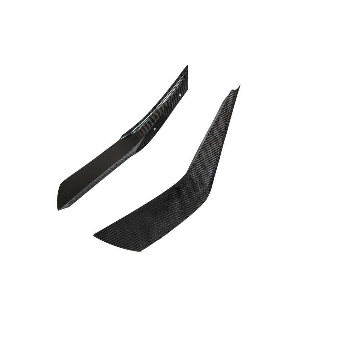 2024-26 Ford Mustang Dark Horse carbon fiber front bumper canards