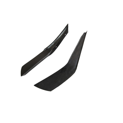 2024-26 Ford Mustang Dark Horse carbon fiber front bumper canards