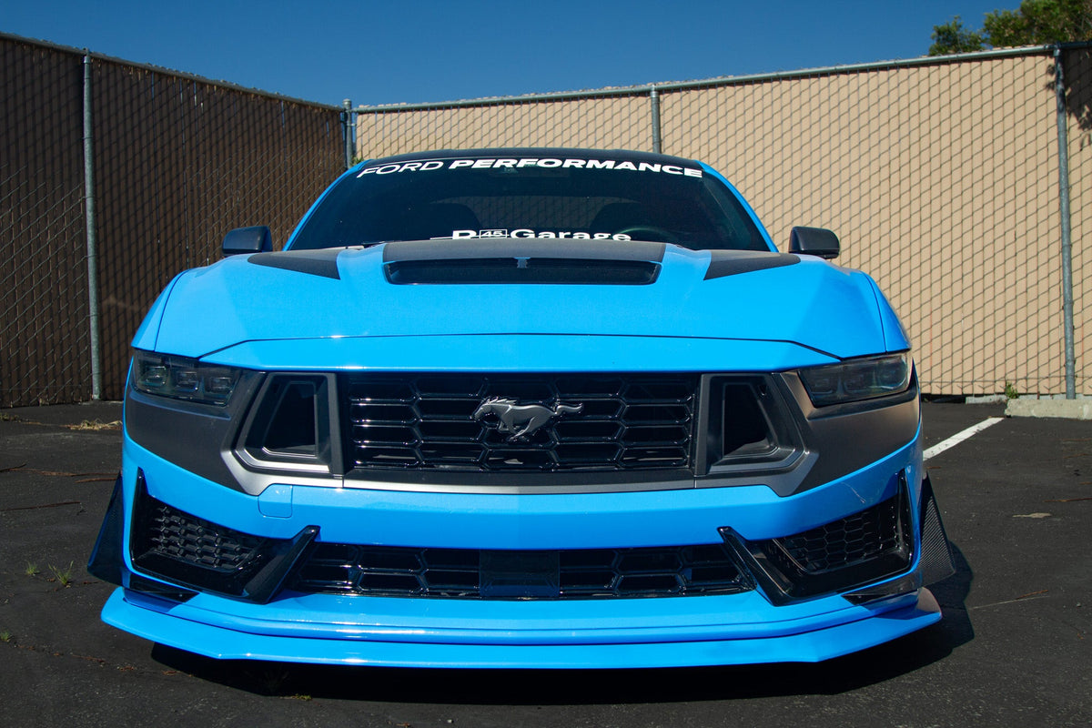 2024 Ford Mustang Dark Horse APR front bumper canards