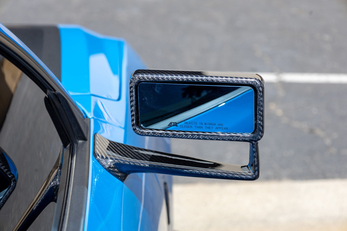 APR Performance GT2 AeroMirror for Ford Mustang S650 installed view 9