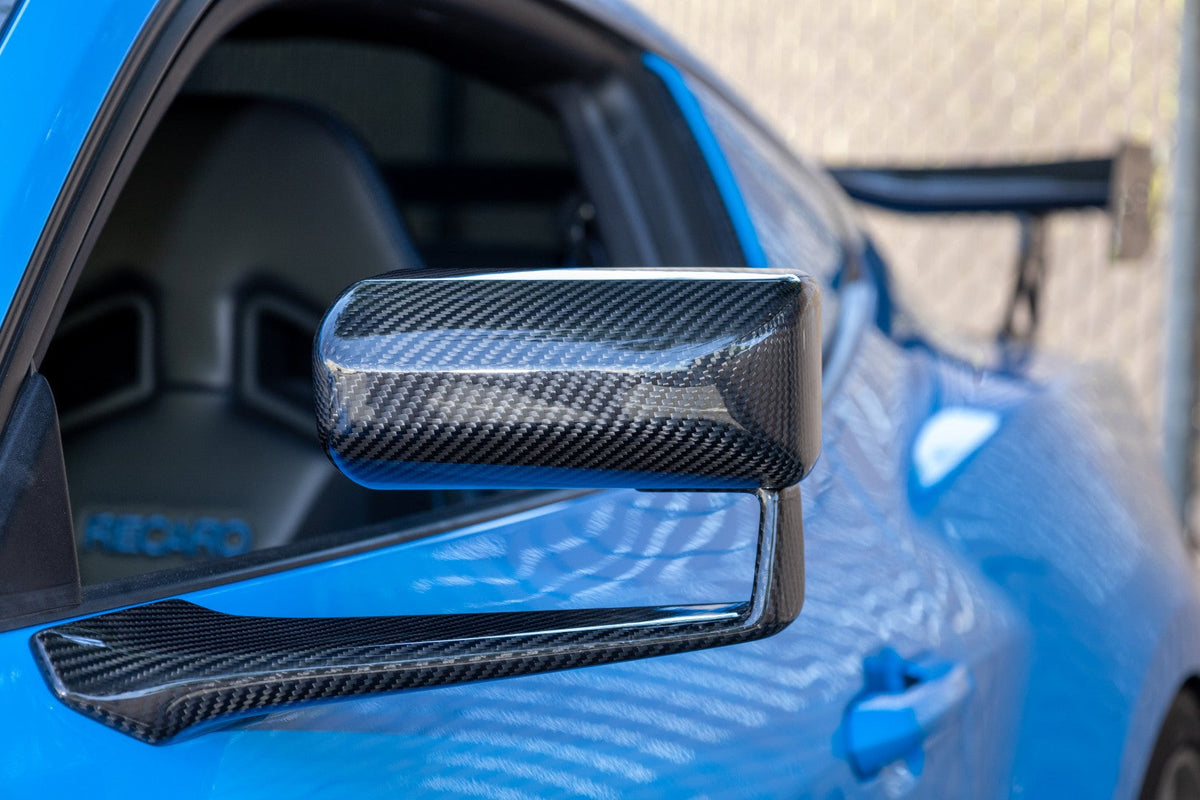 APR Performance GT2 AeroMirror for Ford Mustang S650 installed view 10