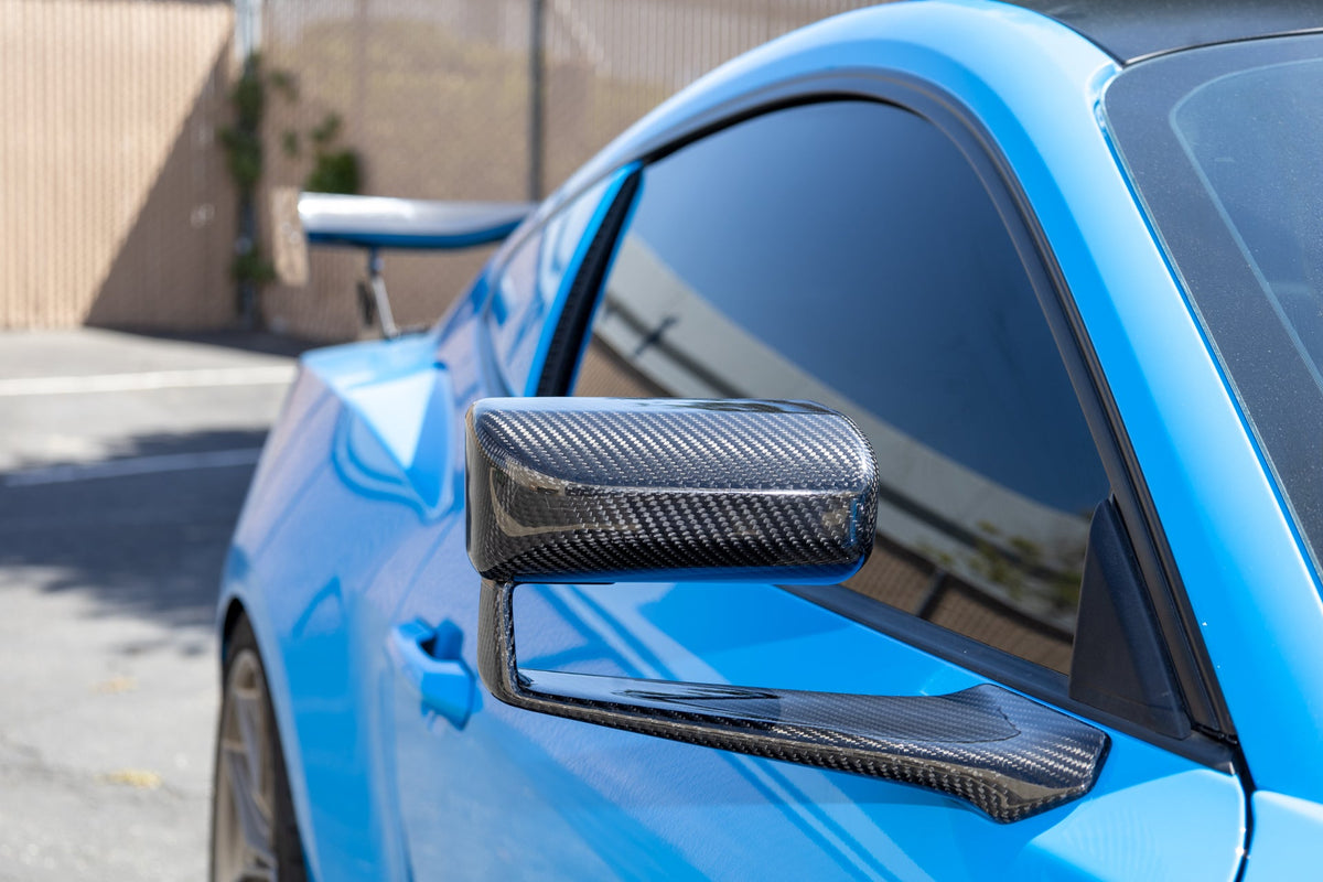 APR Performance GT2 AeroMirror for Ford Mustang S650 installed view 15