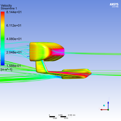 APR Performance GT2 AeroMirror for Ford Mustang S650 aerodynamic analysis 19