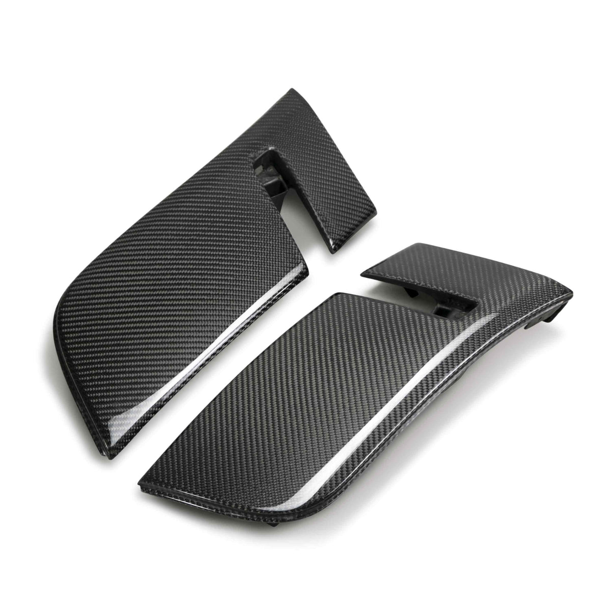 Anderson Composites Carbon Fiber Front Flare Extension Panels for 2018–23 Dodge Challenger Widebody