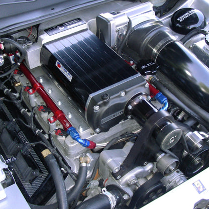 Kenne Bell HEMI Mammoth black supercharger, representative installation