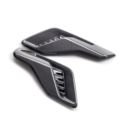 2021-2026 Ford F-150 Raptor Carbon Fiber Fender Vent Set - Gloss