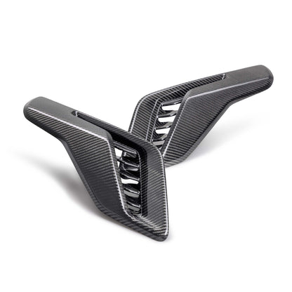 2021-2026 Ford F-150 Raptor Carbon Fiber Fender Vent Set - Gloss