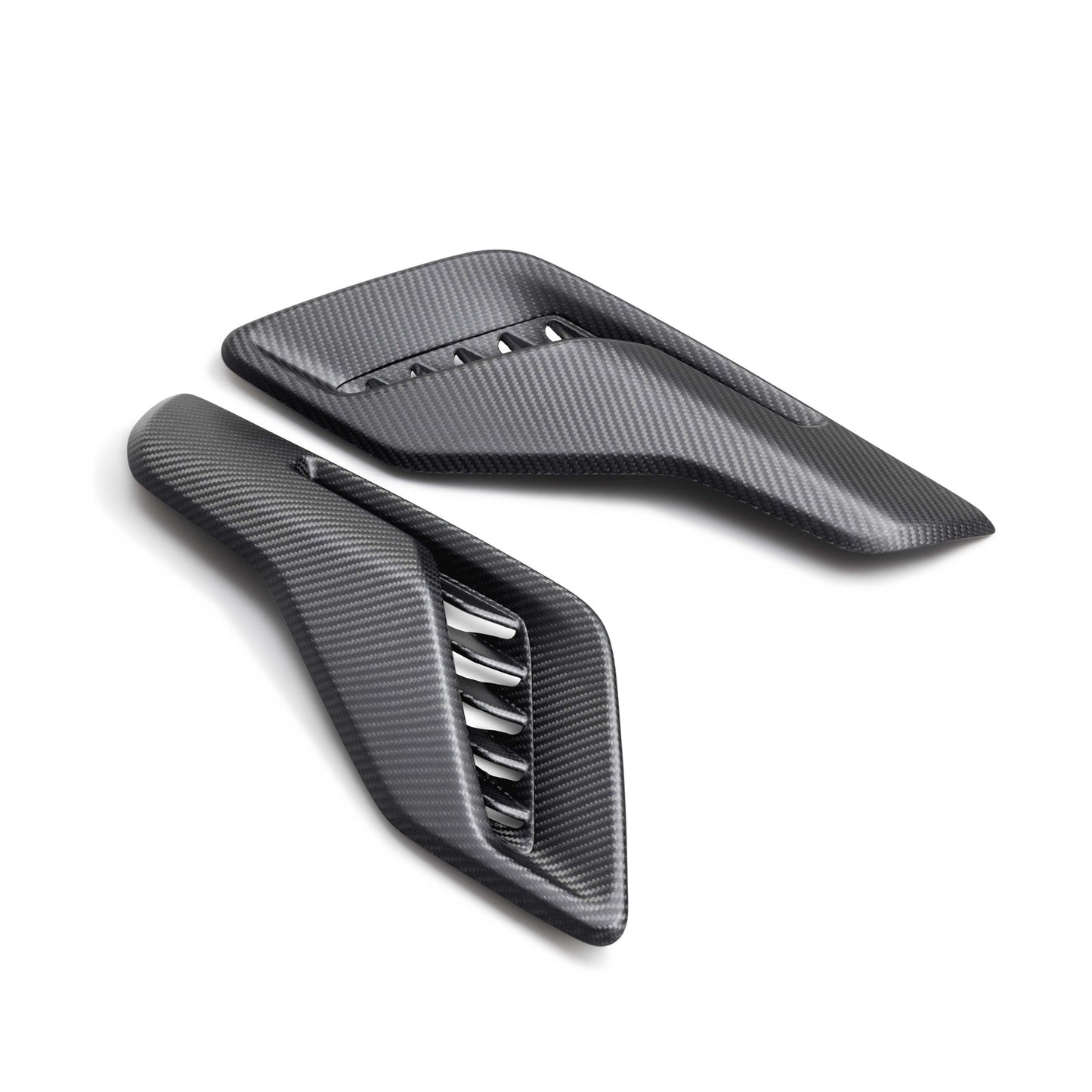 2021-2026 FORD F-150 RAPTOR CARBON FIBER FENDER VENT SET - MATTE
