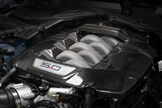 APR carbon fiber S650 Mustang engine cover