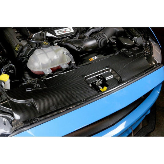 APR carbon fiber 2015–17 Mustang GT radiator cooling plate