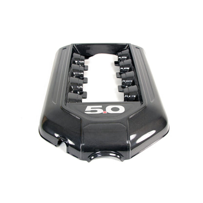 APR carbon fiber 2011–14 Mustang GT manual transmission engine plenum cover