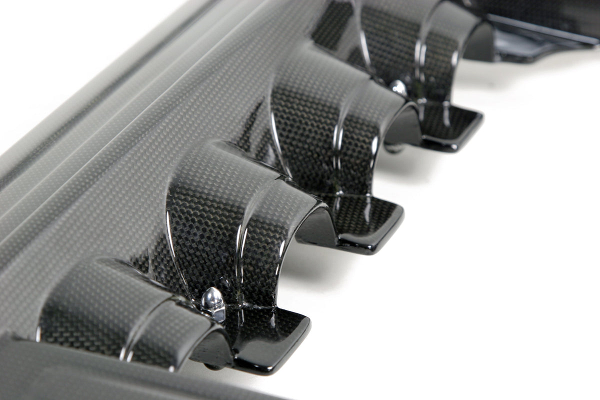 APR carbon fiber 2011–14 Mustang GT manual transmission engine plenum cover