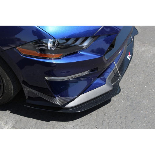 2018–23 Mustang APR Carbon Fiber Front Bumper Canards