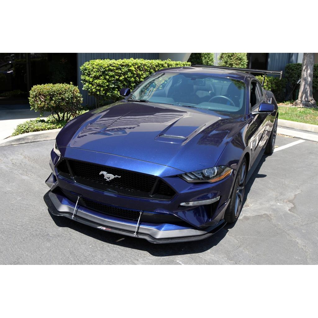 2018–23 Mustang APR Carbon Fiber Front Bumper Canards