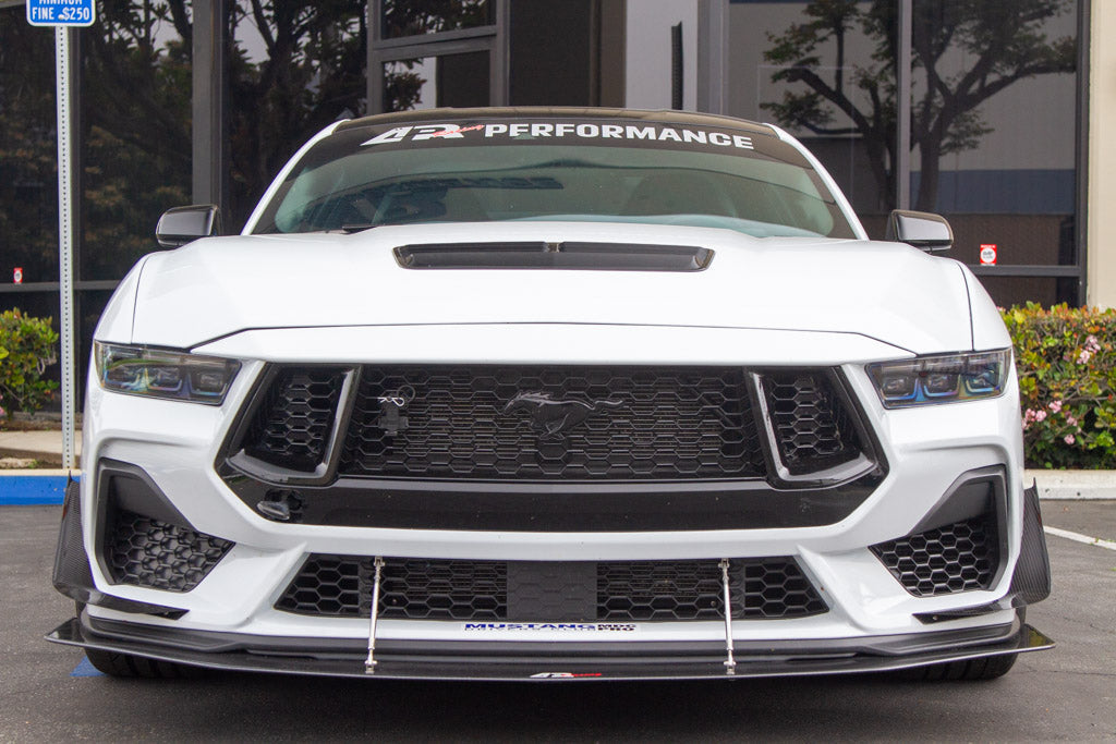 2024–26 Mustang GT APR Carbon Fiber Front Bumper Canards