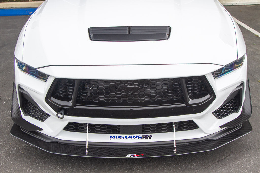 2024–26 Mustang GT APR Carbon Fiber Front Bumper Canards