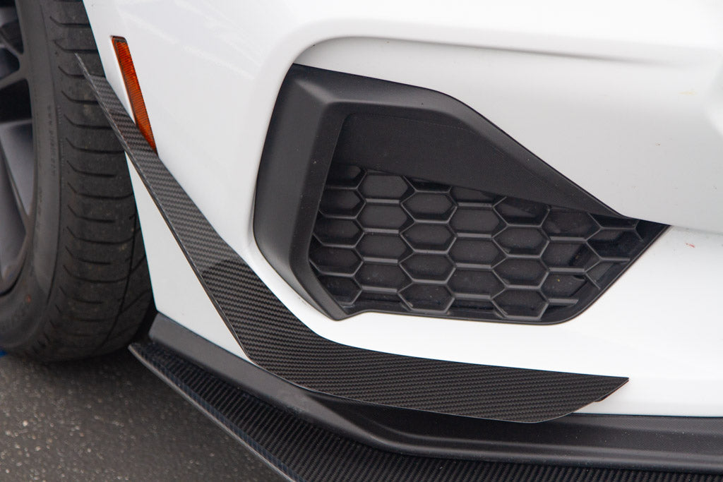 2024–26 Mustang GT APR Carbon Fiber Front Bumper Canards