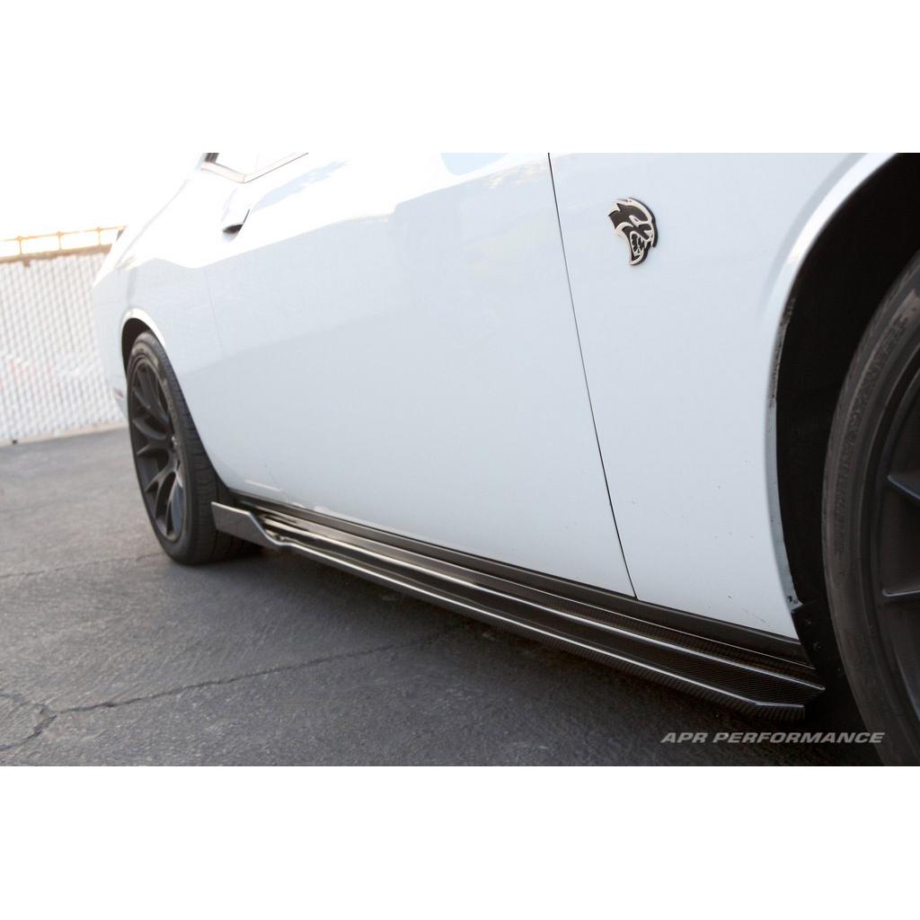 2015–23 Dodge Challenger Hellcat carbon fiber side rocker extension