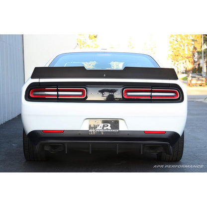 2015–23 Dodge Challenger Hellcat carbon fiber rear diffuser