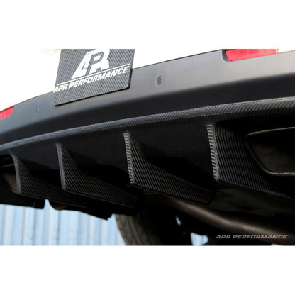 2015–23 Dodge Challenger Hellcat carbon fiber rear diffuser