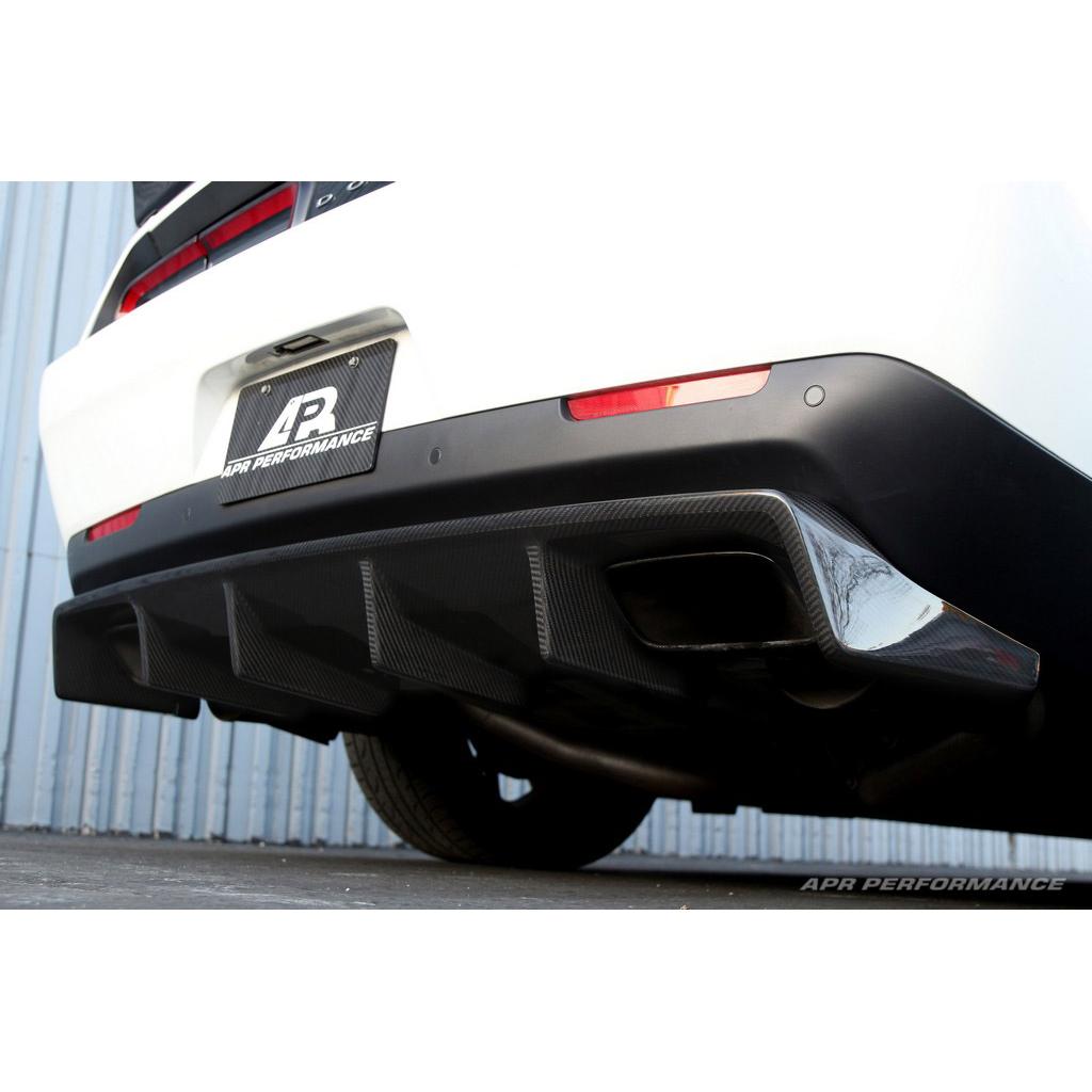 2015–23 Dodge Challenger Hellcat carbon fiber rear diffuser
