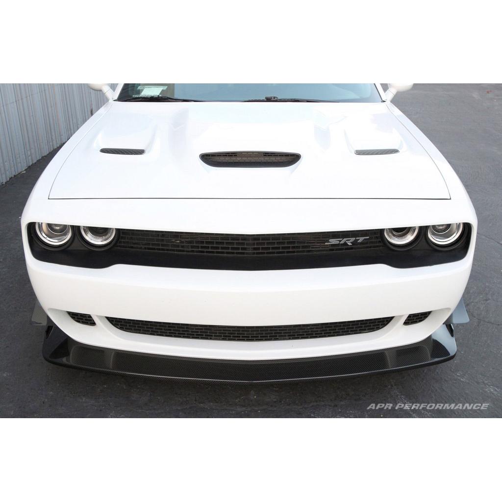 APR carbon fiber front air dam for 2015–23 Dodge Challenger Hellcat Widebody