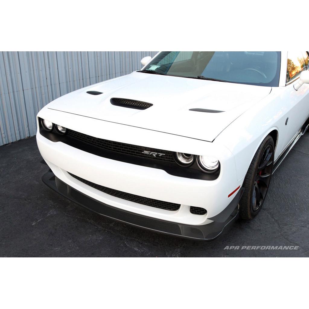 APR carbon fiber front air dam for 2015–23 Dodge Challenger Hellcat Widebody